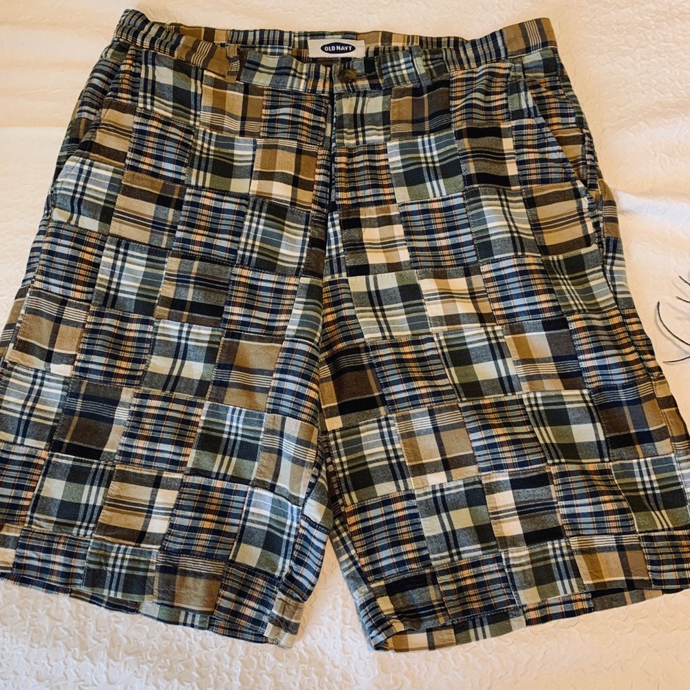 Old Navy Plaid Shorts size 34